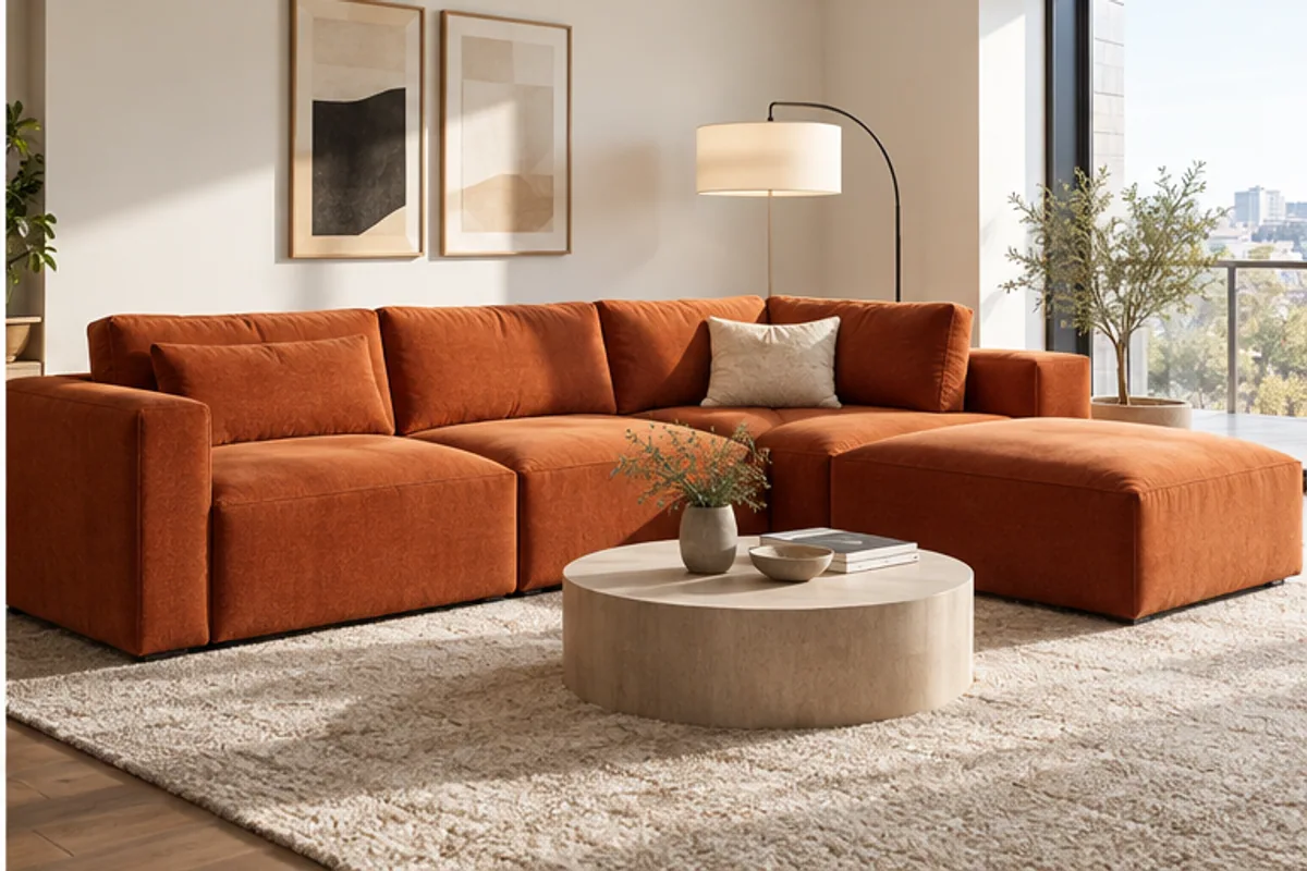 Sofa and home living selection